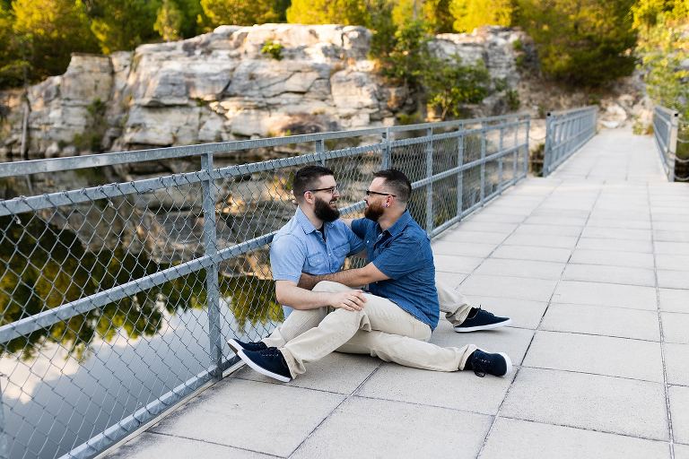 Klondike Park Engagement Photographer | Outdoor Photographer | Missouri Wedding Photographer | Rebecca Chapman Photography | Same Sex Engagement Session |