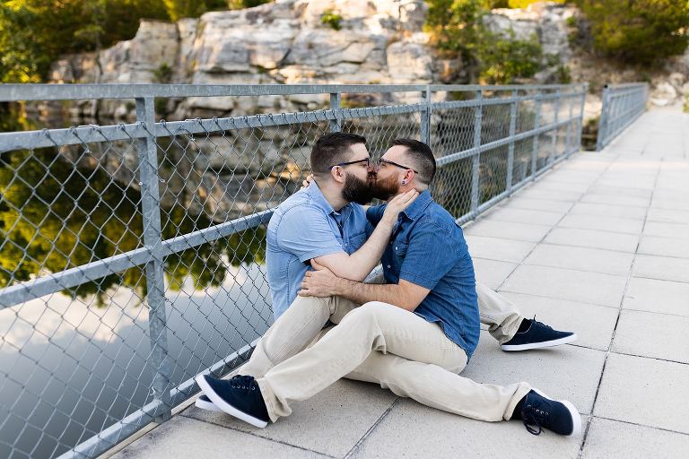 Klondike Park Engagement Photographer | Outdoor Photographer | Missouri Wedding Photographer | Rebecca Chapman Photography | Same Sex Engagement Session |