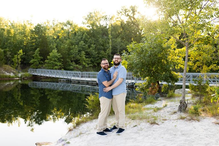 Klondike Park Engagement Photographer | Outdoor Photographer | Missouri Wedding Photographer | Rebecca Chapman Photography | Same Sex Engagement Session |