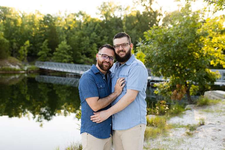 Klondike Park Engagement Photographer | Outdoor Photographer | Missouri Wedding Photographer | Rebecca Chapman Photography | Same Sex Engagement Session |