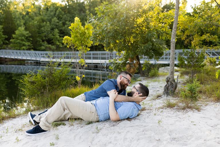 Klondike Park Engagement Photographer | Outdoor Photographer | Missouri Wedding Photographer | Rebecca Chapman Photography | Same Sex Engagement Session |