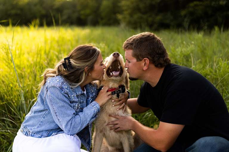 Country Engagement Session Missouri Photographer | Missouri Wedding Photographer | Missouri Engagement Photographer | Outdoor Photographer | Country Photographer | Rebecca Chapman Photographer