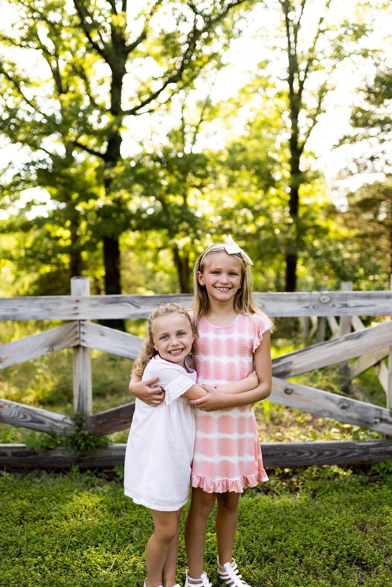Grandkids Photo Shoot | Outdoor Photographer | Missouri Family Photographer | Four Grandkids | Grandparent photo shoot |