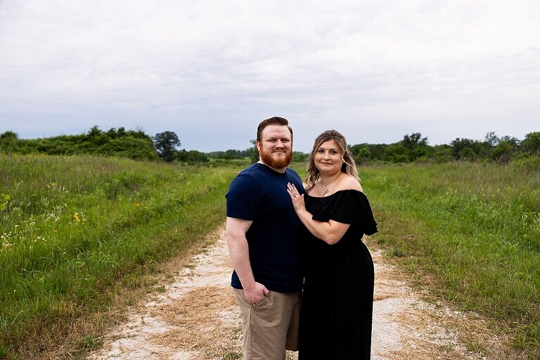 Overcast skies, shy smiles, and sweet family moments. See this extended family session at August A. Busch Conservation Area in St Charles County MO.