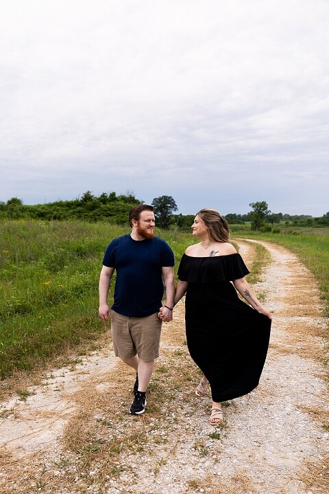 Overcast skies, shy smiles, and sweet family moments. See this extended family session at August A. Busch Conservation Area in St Charles County MO.