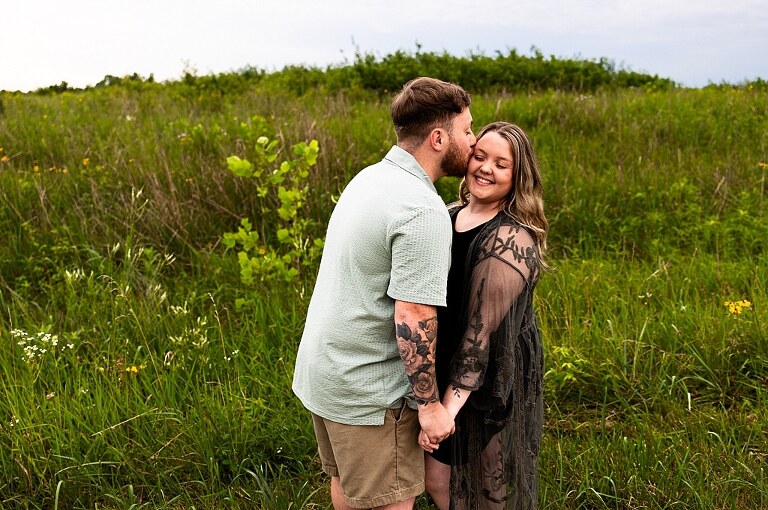 Overcast skies, shy smiles, and sweet family moments. See this extended family session at August A. Busch Conservation Area in St Charles County MO.