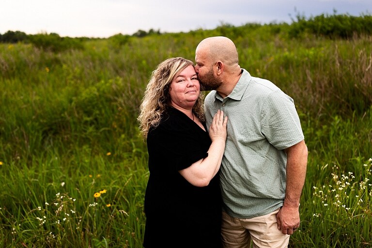 Overcast skies, shy smiles, and sweet family moments. See this extended family session at August A. Busch Conservation Area in St Charles County MO.