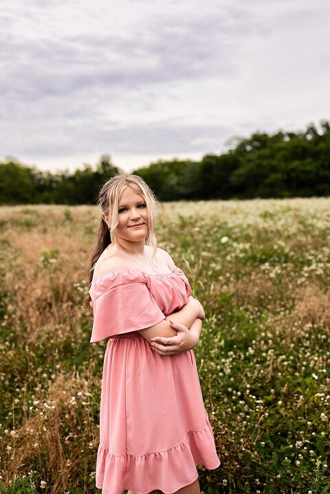 Overcast skies, shy smiles, and sweet family moments. See this extended family session at August A. Busch Conservation Area in St Charles County MO.