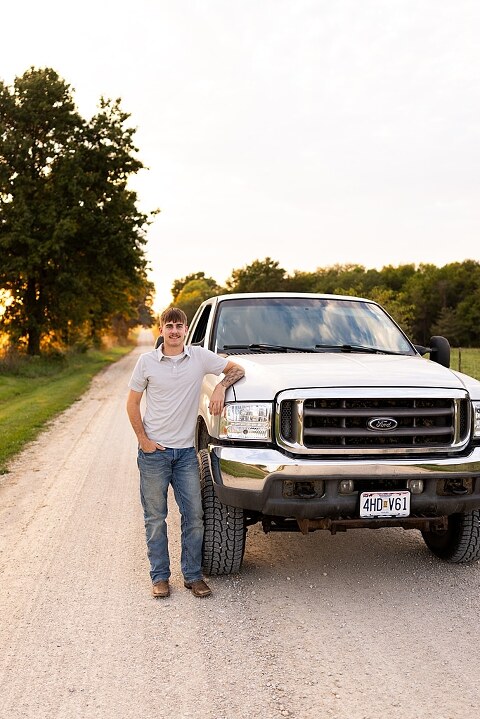 Twin senior boys from Warrenton High School standing on a gravel road in High Hill Missouri.
Brothers laughing together during their senior session in a country field.
Twin seniors leaning against a fence with warm evening light behind them.
Warrenton High School seniors walking side by side down a gravel path.
Close–up of the twins smiling during their High Hill Missouri session.